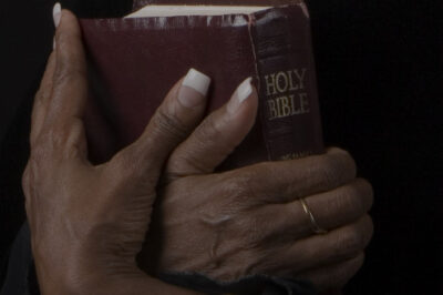 woman with bible