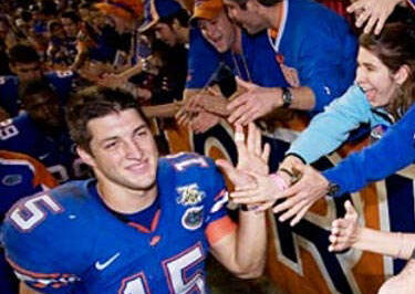 NCAA OKs Giving to Tebow Ministry