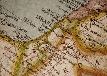 MAp of Israel