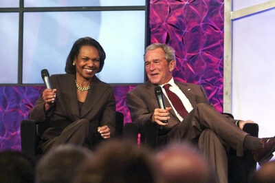 Bush, Rice Reunite at Southeastern University Leadership Forum