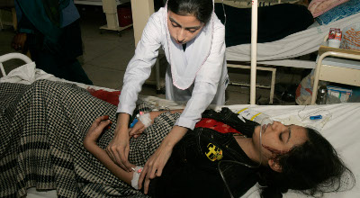 Pakistan hospital nurse