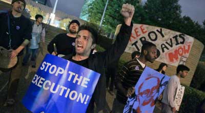 Troy Davis supporters