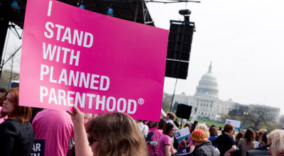 Planned Parenthood rally