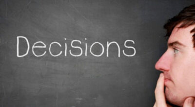 life-changing decisions