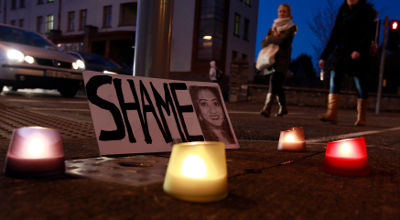 candlelight vigil for Savita Halappanavar