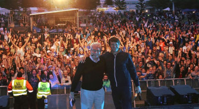 Luis Palau and Andrew Palau