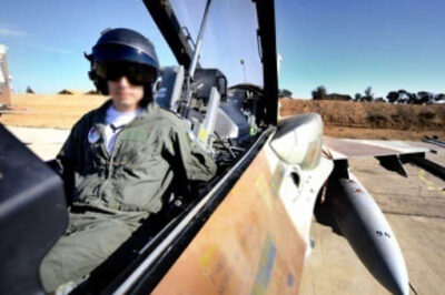 IAF Pilot Fights His Way into the Cockpit