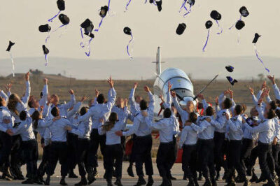 IAF Officers Training Grads Receive Ranks