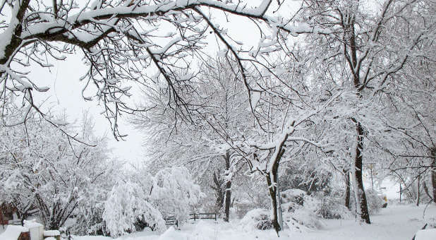 Snow in Israel