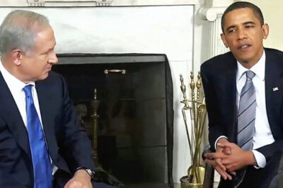 Israeli Prime Minister Benjamin Netanyahu (l) and U.S. President Barack Obama