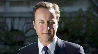 British Prime Minister David Cameron