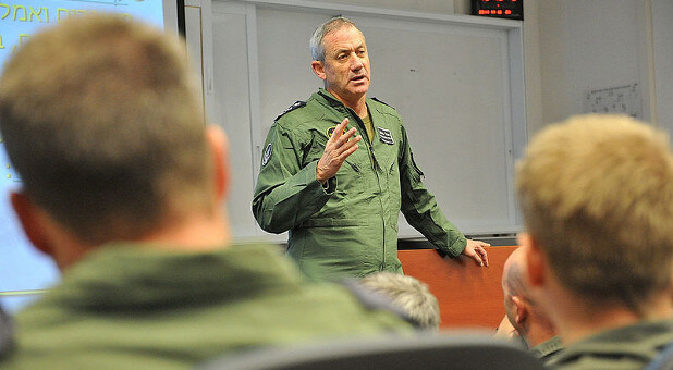 IDF Chief of Staff Lt. Gen. Benny Gantz