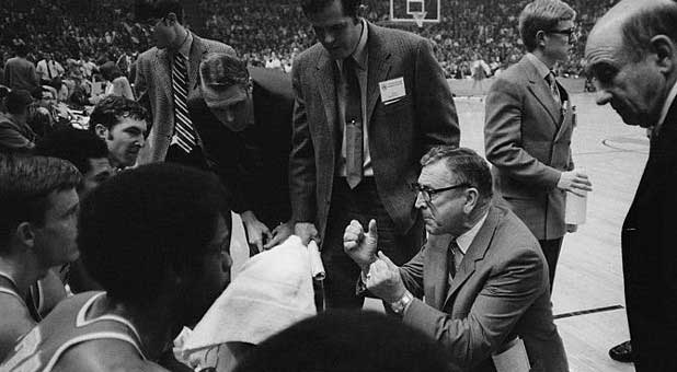 Legendary coach John Wooden