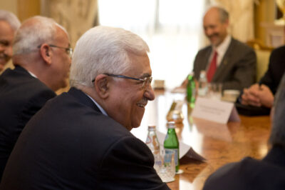 Palestinian president Mahmoud Abbaas