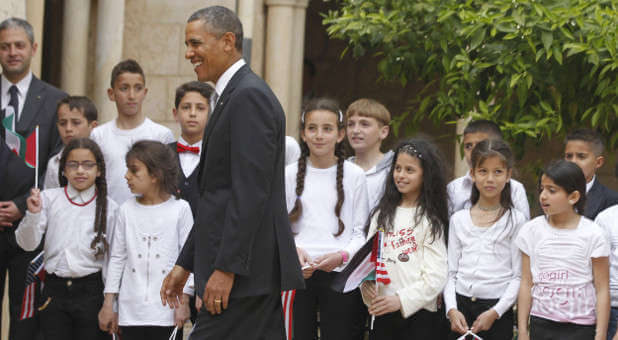 Obama and children