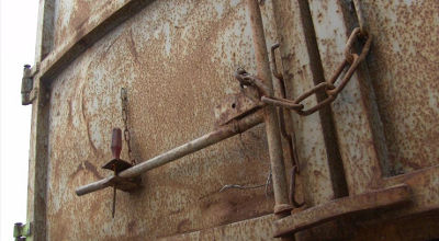 shipping container prison cell