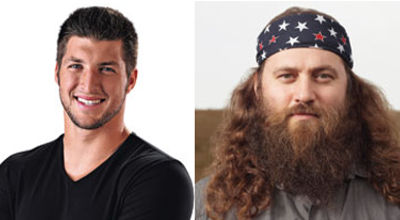 Tim Tebow, Willie Robertson