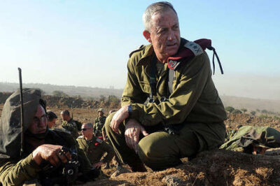IDF Chief of Staff Lt. Gen. Benny Gantz