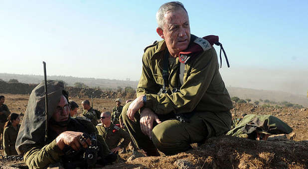 IDF Chief of Staff Lt. Gen. Benny Gantz