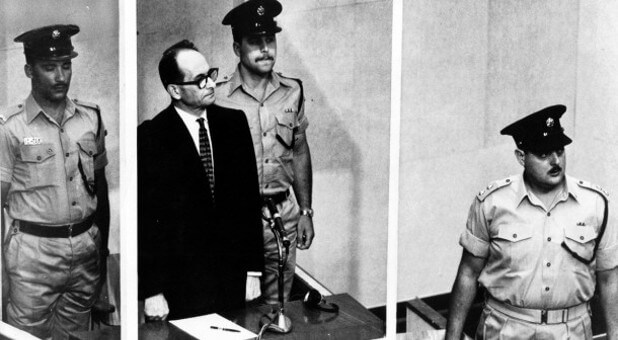 Adolf Eichmann on trial