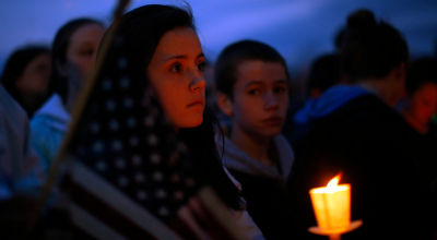 Boston Marathon bombing vigil