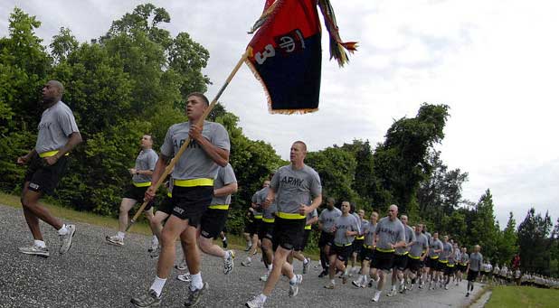 Soldiers at Fort Bragg, N.C.
