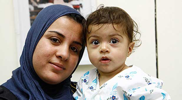 Shama and her mother