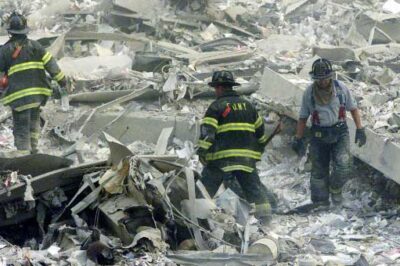 NYC firefighters on Sept. 11, 2001