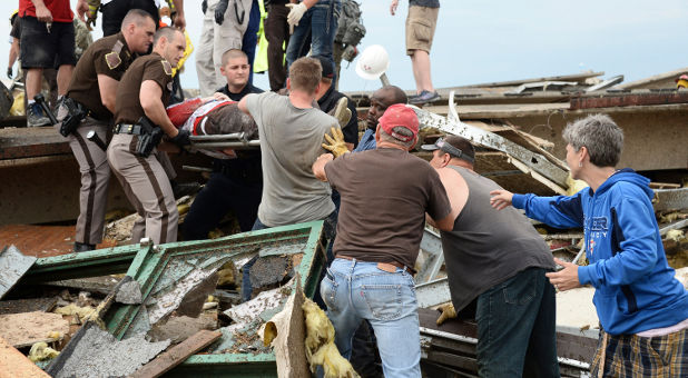 Moore, Oklahoma tornado rubble
