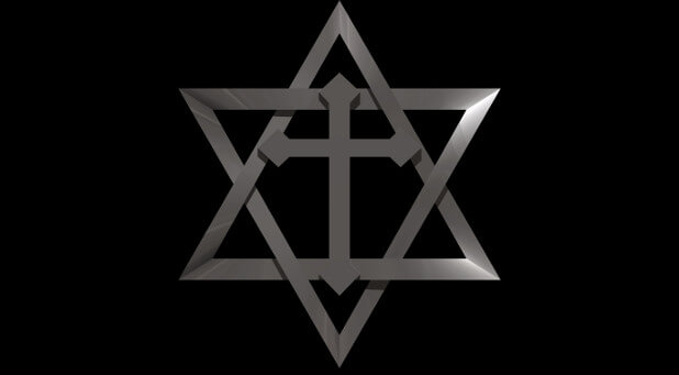 Star of David and Cross