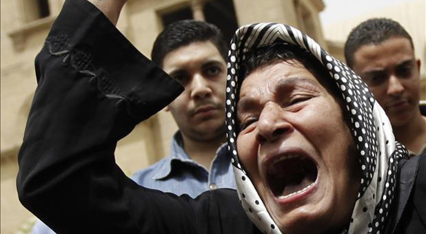 Egypt cries