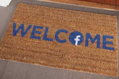 Facebook Welcome Mat