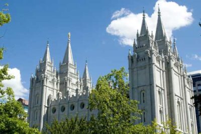Mormon Temple in Salt Lake City