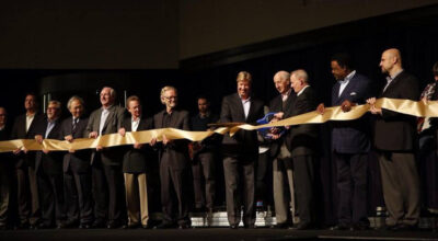 Ribbon cutting