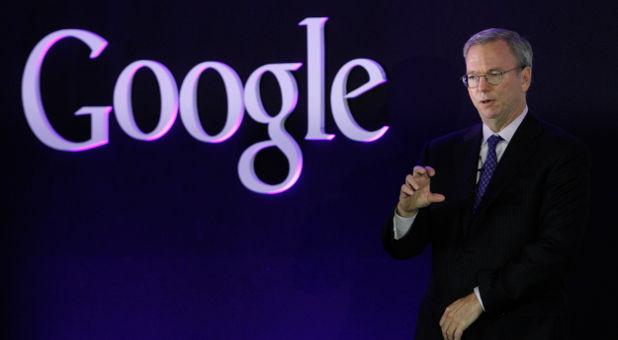 Google Executive Chairman Eric Schmidt