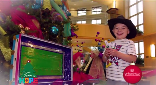 children's hospital Christmas commerical