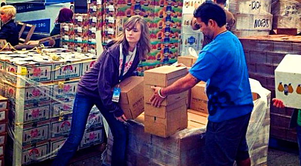 Dream Center feeding homeless