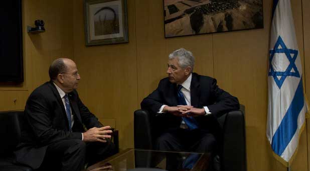 Ya'alon and Hagel