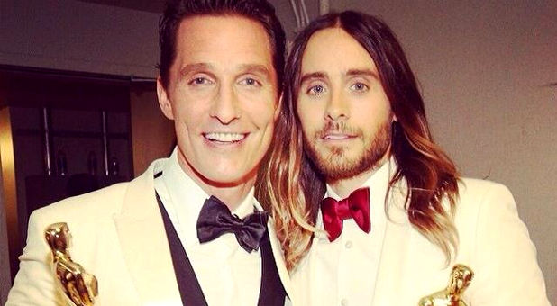 Matthew McConaughey and Jared Leto