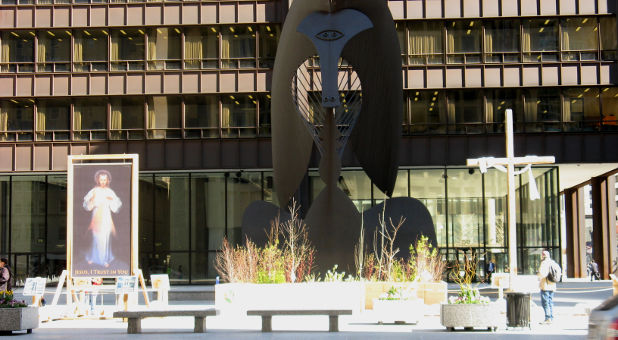 'Jesus in Daley Plaza'