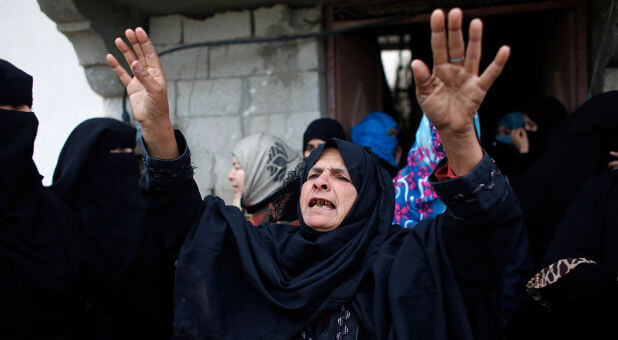 Palestinian woman