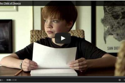 WATCH: A Message from a Child Who Doesn’t Want His Parents to Get a Divorce