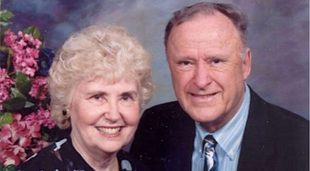 Joyce and Karl Strader were married for 60 years.