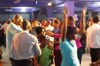 Haitian revival meeting