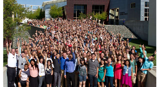 First day of class, 2014, William Jessup University