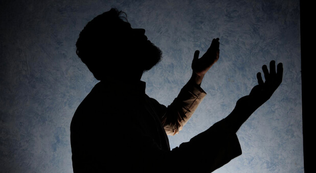 Man praying