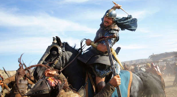 Christian Bale fighting