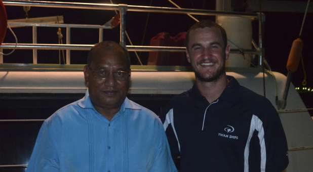 Marshall Islands president Christopher Loeak, Aaron Bremner was lost at sea with YWAM Ships Kona