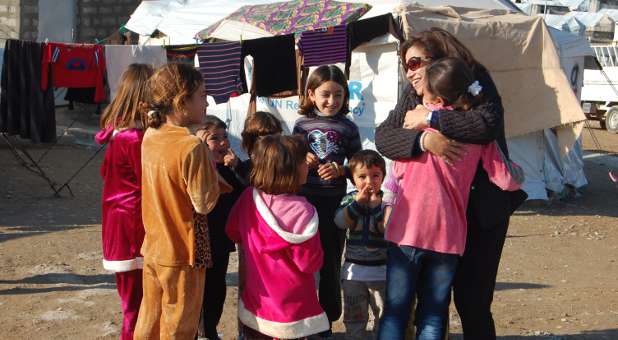 Roads of Success Iraq camp visit