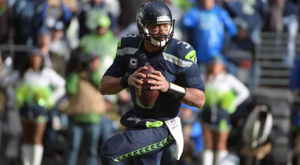 Seattle Seahawks quarterback Russell Wilson